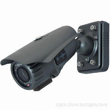 CCTV Camera, 9 to 22mm Auto Varifocal Lens, 12V DC/24V AC Power Supply, 60m IR LED Distance, IR-cut